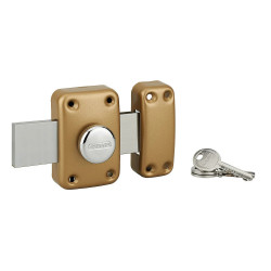 Thirard Verrou à bouton Thirard Apache cylindre 40mm pêne 160mm 3 clés Kobleo