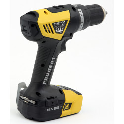 Peugeot Perceuse sans fil Peugeot EnergyDrill-18V20 18V 2x2Ah couple max 63Nm Kobleo Peugeot Perceuse sans fil Peugeot EnergyDrill-18V20 18V 2x2Ah couple max 63Nm Kobleo
