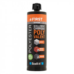 Scell-it Résine polyester Scell-it FIRST410G Polyvalente+ ton béton 410ml Kobleo