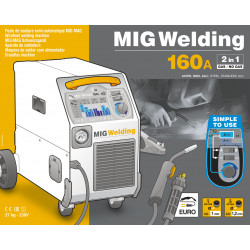 Gys Poste de soudure Gys Smartmig 162 semi-automatique MIG/MAG 30-160A Kobleo