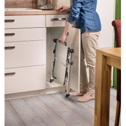 Hailo Marchepied 2 marches Hailo Mini Comfort alu Ht d'accès 245cm pliable Kobleo