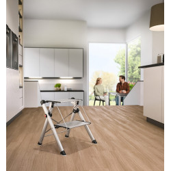 Hailo Marchepied 2 marches Hailo Mini Comfort alu Ht d'accès 245cm pliable Kobleo