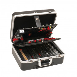 Mondelin Valise trolley intégré Mondelin 9538128001 Abs 46,5x42x23cm 128 pièces Kobleo