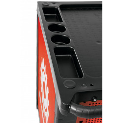 Mondelin Servante Mondelin Proliner 3 modules 6 tiroirs rouge Kobleo