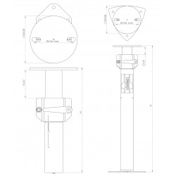 Dolex Elévateur pour étau d'établi Dolex ELV200 57/58/88 200mm Kobleo Dolex Elévateur pour étau d'établi Dolex ELV200 57/58/88 200mm Kobleo