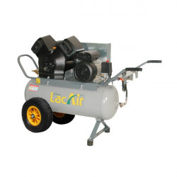 Lacme Compresseur d'air à courroie 4CV Monophasé 27m3/h cuve 50L AirBAT 27/5 Lacme Kobleo