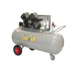 Lacme Compresseur courroie turboVentilation 4CV Monophasé 23m3/h 200L TwinAi Kobleo