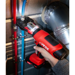 Virax Sertisseuse Virax M2X 18V 2x2Ah inserts V12/V14/V16/V18/V22 et pince Kobleo