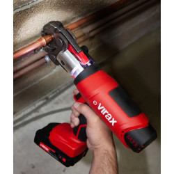 Virax Sertisseuse Virax M2X 18V 2x2Ah inserts V12/V14/V16/V18/V22 et pince Kobleo