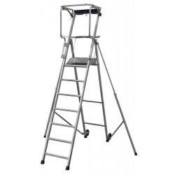 Duarib Plate-forme individuelle en aluminium 7 marches hauteur de travail 370 Duarib Kobleo