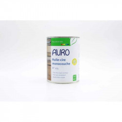 Auro Huile cire monocouche Auro n°125 2,5l pour tous types de bois Kobleo