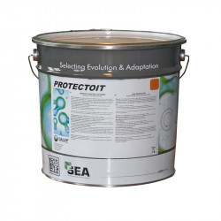 Dalep Revêtement coloré pour toiture Dalep PROTECTOIT pot de 4l marron Kobleo