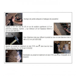 Dalep Traitement bois tous usage Dalep D’XYL éco·R pour 20 à 100m2 20l Kobleo