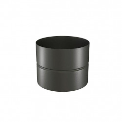 TEN Raccord noir mat TEN 344124 femelle/femelle 12cm D125mm Kobleo