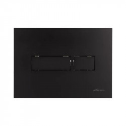 Nicoll Plaque de commande Nicoll PBRECN rectangulaire noir Kobleo