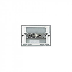 Nicoll Plaque de commande Nicoll PBRECN rectangulaire noir Kobleo