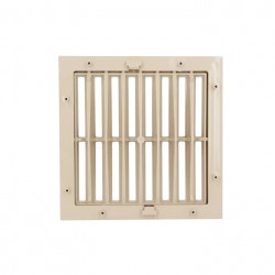 Nicoll Grille de sol Nicoll GRC30S avec cadre 30x30cm sable Kobleo