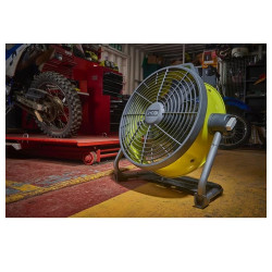 Ryobi Ventilateur brasseur d'air Ryobi R18F5-0 18V ONE+ sans batterie ni chargeur Kobleo