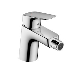 Hansgrohe Mitigeur de bidet 70 Hansgrohe Logis chromé avec tirette et vidage Kobleo