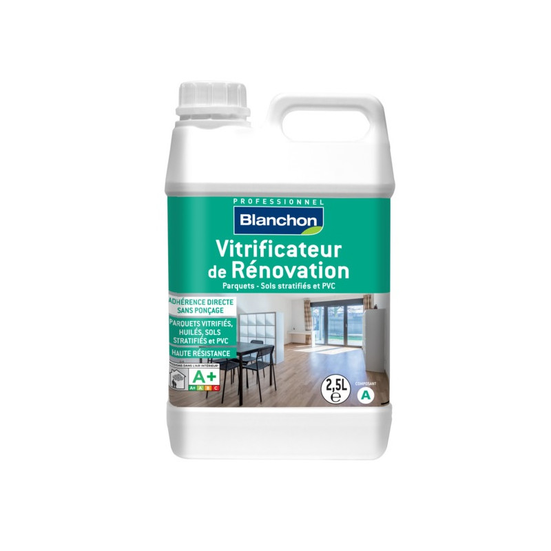 Blanchon Vitrificateur de rénovation Blanchon 2,5l + 0,25l mat Kobleo