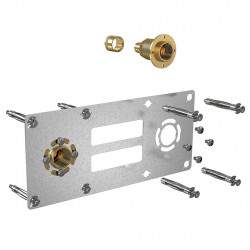 WATTS Sortie cloison Watts ROBIFIX tube PER D16mm F1/2" à glissement Kobleo