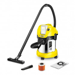 Karcher Aspirateur eau et poussières Karcher WD 3 Premium 36V inox sans batterie Kobleo