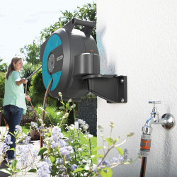 Gardena Gardena - Dévidoir mural automatic 15 roll-up C Kobleo
