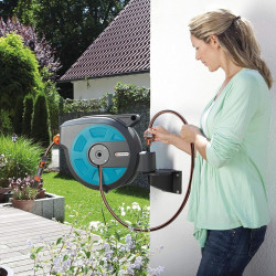 Gardena Gardena - Dévidoir mural automatic 15 roll-up C Kobleo