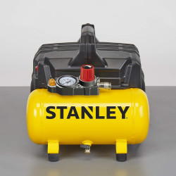 Stanley Compresseur silencieux Stanley DST100/8/6 59dB 100l/min 8bar cuve 6L Kobleo