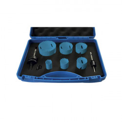 Leman Coffret de 6 Trépans Bi-métal Leman avec accessoires Kobleo