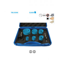 Leman Coffret de 6 Trépans Bi-métal Leman avec accessoires Kobleo