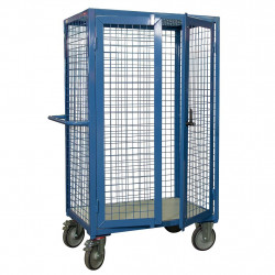 Fimm Servante grillagéeVerrouillable toit charge 500 kg 1000x700mm Diam rou Kobleo