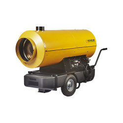 Sovelor Chauffage à air pulsé mobile au fuel Sovelor HPV MAX puissance réglable Kobleo