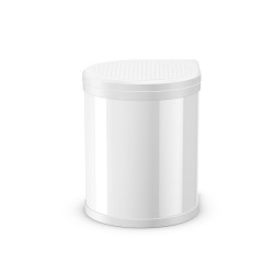 Hailo Poubelle Hailo COMPACT-BOX M 15L Blanc Kobleo