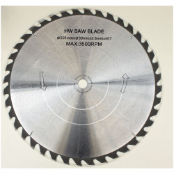 Scheppach Lame de scie circulaire Scheppach 7905100602 D505x30mm 40Z Kobleo