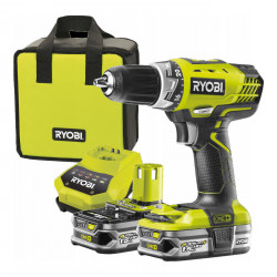 Ryobi Ryobi - Perceuse visseuse 18V Lithium+ 1,5Ah 2 vitesses - RCD18022L Kobleo