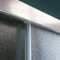 Samo Porte douche coulissante 4 panneaux 162-166cm CEE ART Kobleo