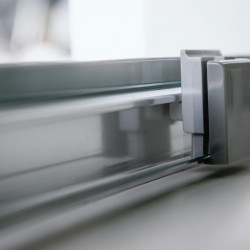 Samo Porte douche coulissante 4 panneaux 162-166cm CEE ART Kobleo