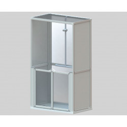 Akw Panneau plafond cabine de douche AKW 1200x700mm Kobleo