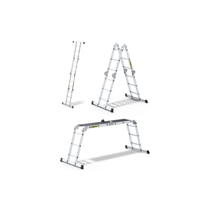 Outillage Online Echelle pliante articulée avec plateforme Kobleo Outillage Online Echelle pliante articulée avec plateforme Kobleo