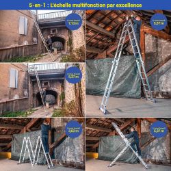 Hoström Echelle articulée Stavalance4x6 Kobleo