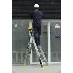 Centaure Escabeau multi-positions Centaure MX5 5 en 1 hauteur d'accès 3,13m Kobleo