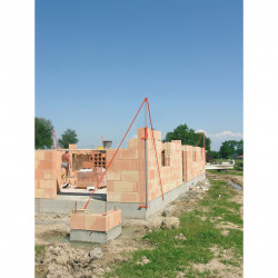 Mondelin Poteau d'angle Mondelin 3m avec 2 haubans réglables Kobleo