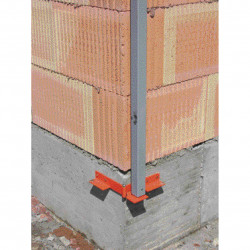 Mondelin Poteau d'angle Mondelin 3m avec 2 haubans réglables Kobleo