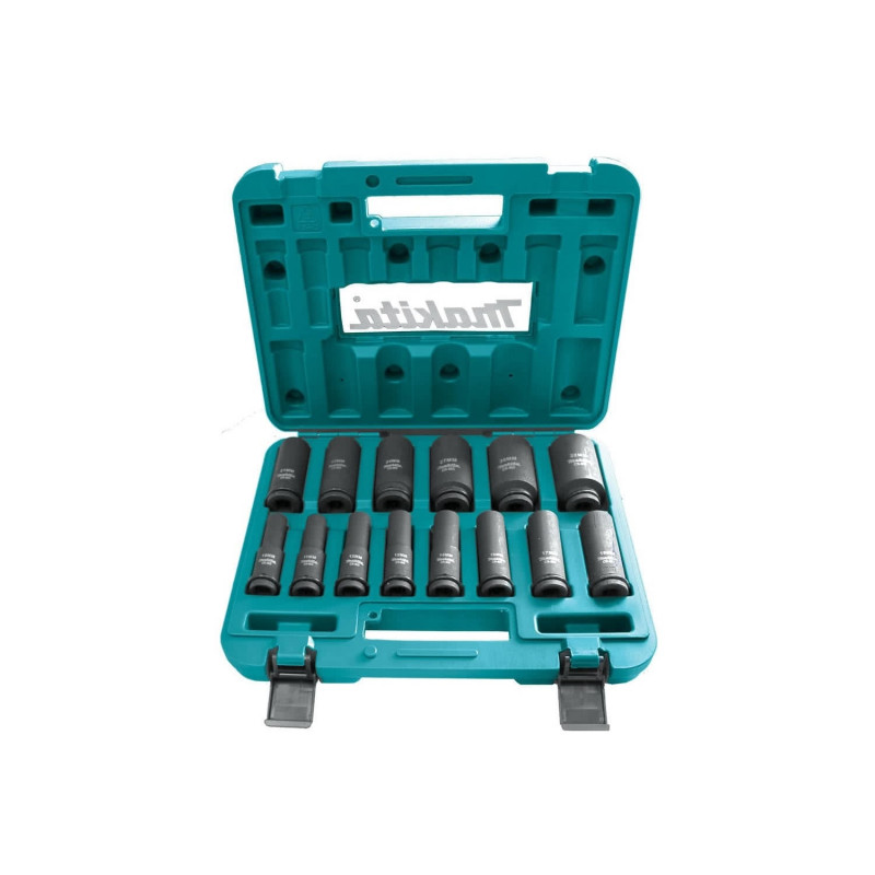 Makita Jeu de douilles Makita B-52308 1/2" 14 pièces Kobleo