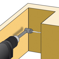 Fartools Adaptateur angulaire de perçage Fartools mandrin 10mm auto-serrant Kobleo
