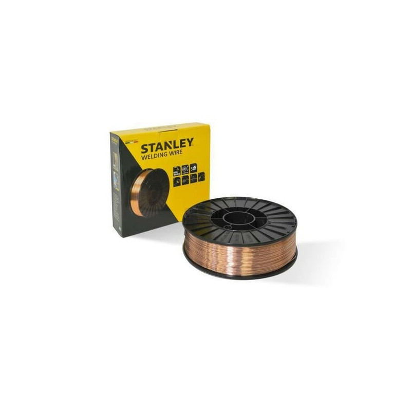 Stanley Bobine fil acier soudure Stanley MIG/MAG D0,6x200mm 5kg Kobleo