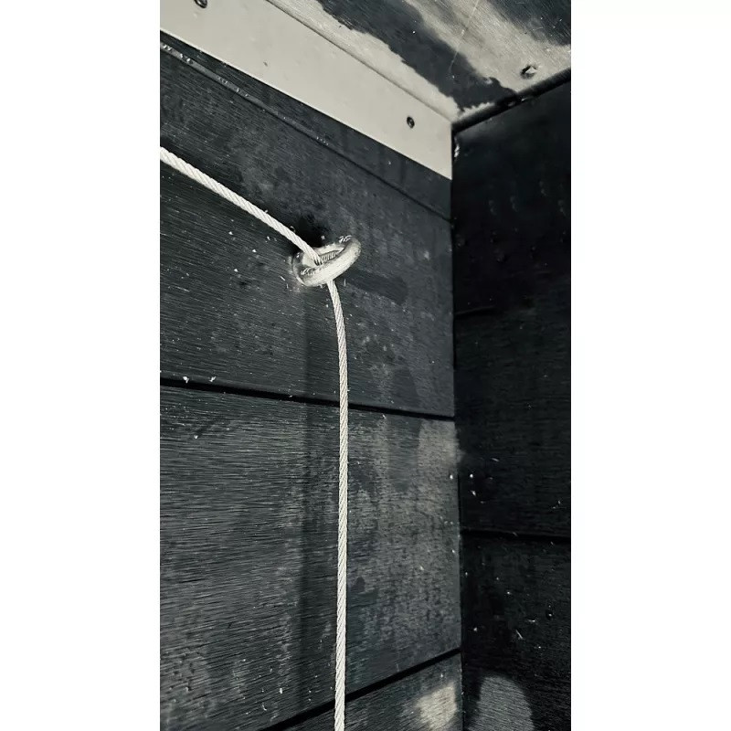 Kit D'arrimage Auvent Caravane/camping-car - 2 Sangles Anti-tempête, Ressorts, Piquets Spirale, Crochets (longueur 7,5 M)