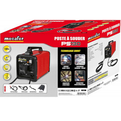 Mecafer Poste à souder Mecafer PS130 à l’Arc Shunt Electrodes 130A max Kobleo