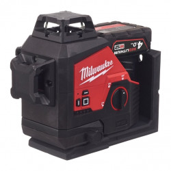 Milwaukee Laser vert 3 lignes 360° Milwaukee M12 3PL-401C Li-Ion 12V 4Ah coffret Kobleo